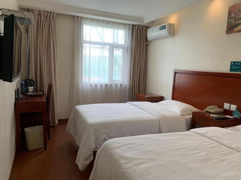 Greentree Inn Beijing Tongzhou Guoyuan Xinhualian Express Hotel מראה חיצוני תמונה