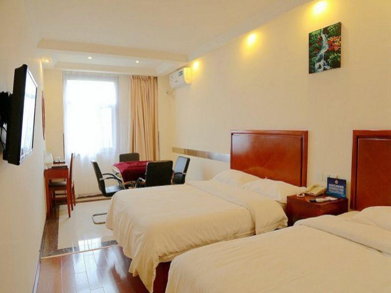 Greentree Inn Beijing Tongzhou Guoyuan Xinhualian Express Hotel מראה חיצוני תמונה
