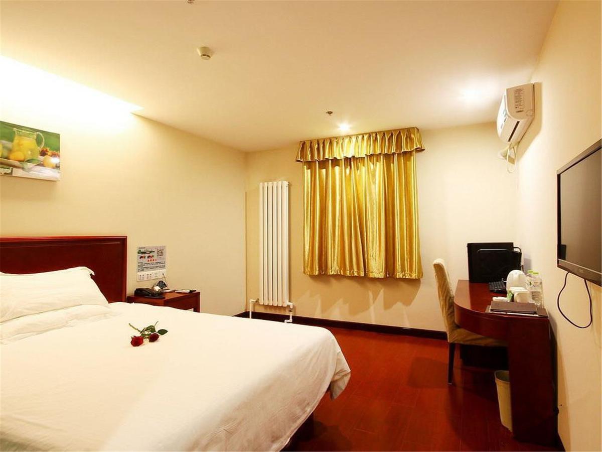 Greentree Inn Beijing Tongzhou Guoyuan Xinhualian Express Hotel מראה חיצוני תמונה